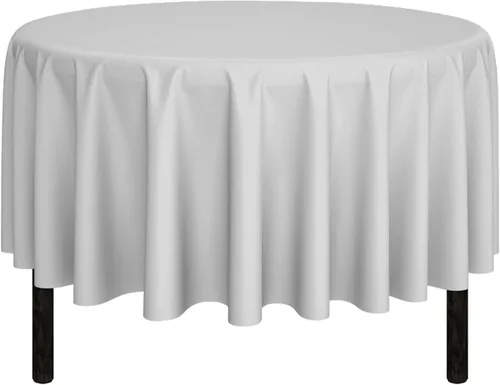 Miniatura 106 de Pomp Mantel Premium de Poliéster de 60" x 84" en Color Amarillo Plátano Tela Fácil de Cuidar, Resistente a Arrugas y Manchas Para Mesa Banana