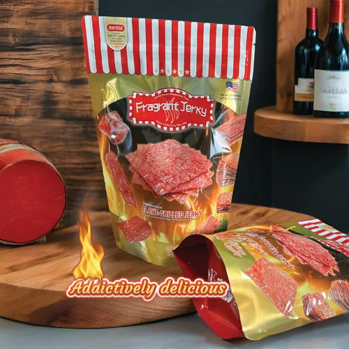 Miniatura 5 de Singapore Street Food, carne seca de cerdo a la parrilla (sabor dulce y picante de 4 onzas). *Fresca a la parrilla por encargo *Enviado el mismo día