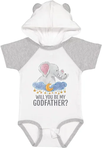 Miniatura 7 de inktastic Body de bebé Will You Be My Godfather