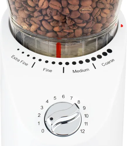 Miniatura 6 de Capresso Infinity Plus Molinillo de Rebabas Cónicas, Blanco