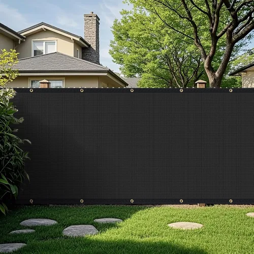 Miniatura 9 de Pantalla de Privacidad para Valla de 4' x 25', Cubiertas de Sombra para Valla de Privacidad - Paneles de Valla de Servicio Pesado con 90% de Bloqueo