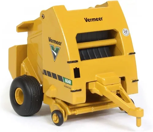 Miniatura 2 de Vermeer Model 604R - Bailer redondo para heno con bala de heno a escala 1:64, modelo fundido a troquel - Speccast - Cust1639