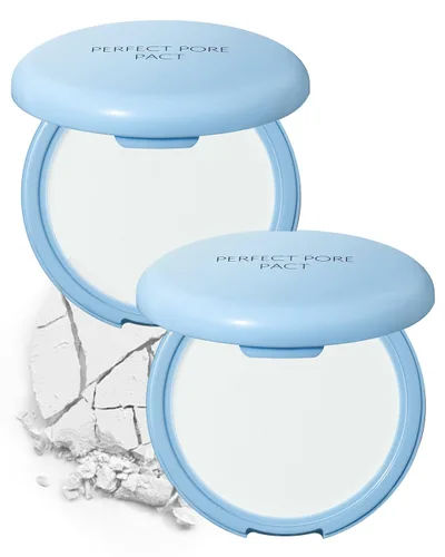 Miniatura 10 de THESAEM Saemmul Perfect Pore Pact - Polvo facial para control de sebo para la absorción de aceite y fijación del maquillaje - Polvo compacto
