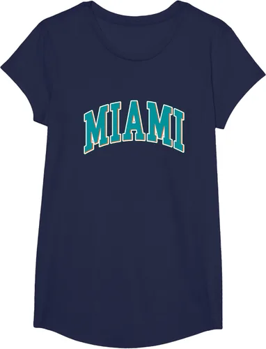 Miniatura 22 de Miami - Hometown Pride - Diseño retro - Camiseta clásica
