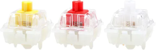Miniatura 2 de KPREPUBLIC JWICK Interruptor lineal rojo amarillo blanco 5pin RGB SMD 1.31 oz 2.12 oz 2.29 oz mx interruptor para teclado mecánico 164.0 ft POM PC