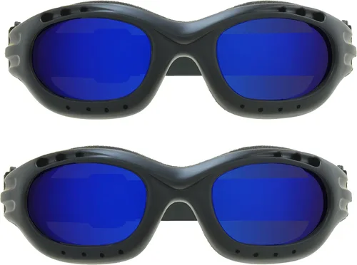 Miniatura 8 de Bikershades Gafas de Seguridad para Motocicleta para Hombre y Mujer. Lentes Polarizadas, Humo, Azul Espejado u Naranja, Lentes Amarillos