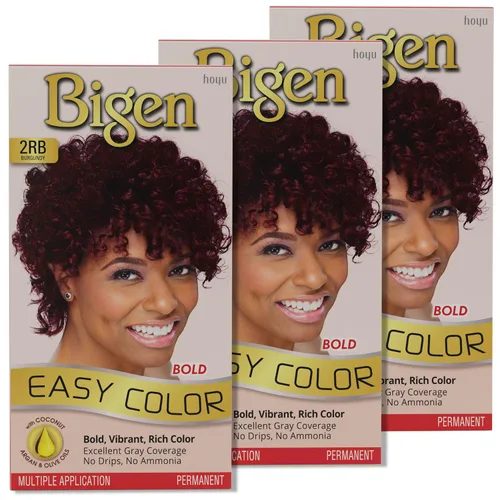 Miniatura 5 de 3RA Bigen Easy Color para Mujer Castaño Intenso - Nueva fórmula - Paquete de 3