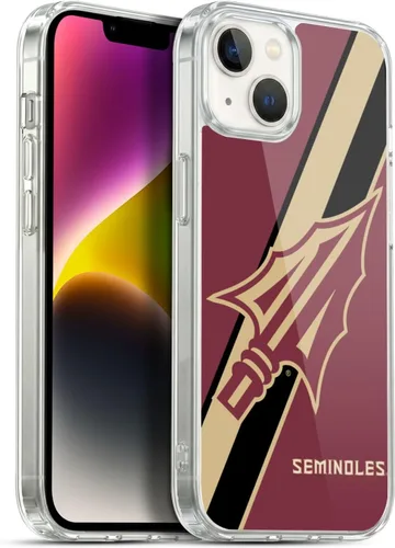 Miniatura 37 de Head Case Designs Funda de gel suave FSU Seminoles de la Universidad Estatal de Florida con licencia oficial compatible con Apple iPhone 13 Pro Max