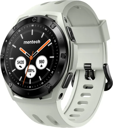 Reloj inteligente Xe1, rastreador de actividad física ligero con pantalla táctil de 1.2 pulgadas, 110 modos deportivos, GPS, luz solar visible, 5
