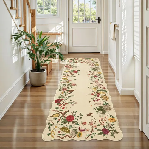 Miniatura 20 de Rugflix Alfombras de área de 8 x 10 pies para sala de estar, alfombra grande lavable, resistente a las manchas, pelo bajo, alfombra oscura moderna