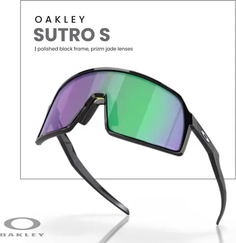 Miniatura 47 de Oakley Sutro OO9406 / OO9462 - Lentes de sol para hombre, kit de correa de accesorios, bolsa de microfibra