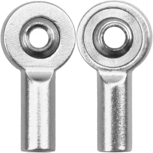 Miniatura 5 de Paquete de 10 varillas de acoplamiento de aluminio M2, rótula M2.0 de 0.59 pulgadas, soporte de cabeza de bola compatible con Tamiya Mini 4WD HSP