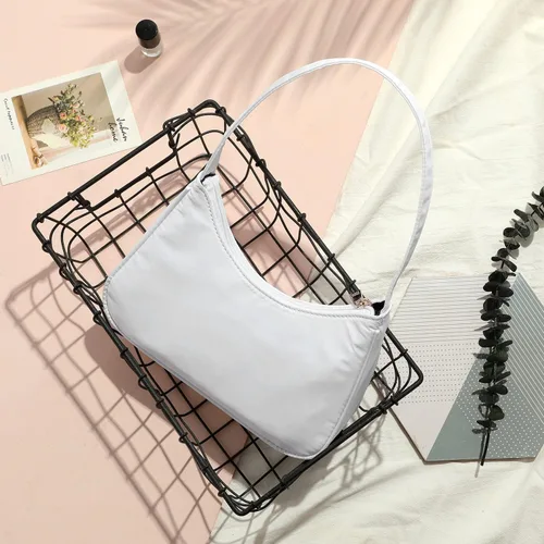 Miniatura 2 de Bolsos de hombro para mujer, lindo bolso de mano Hobo con cierre de cremallera