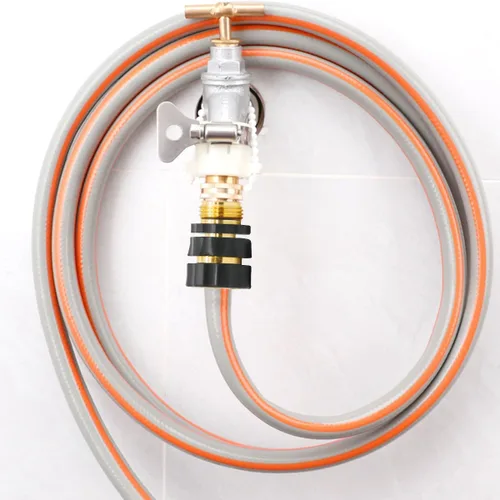 Miniatura 7 de Lifynste Accesorios de conector rápido para manguera de jardín de 3/4 pulgadas, fácil conexión, juego macho y hembra, (2)