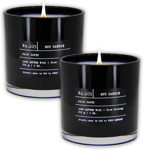 Miniatura 113 de Lulu Candles Sexy Man Vela perfumada de lujo en tarro de soja Vertida a mano en los Estados Unidos Altamente perfumada y duradera