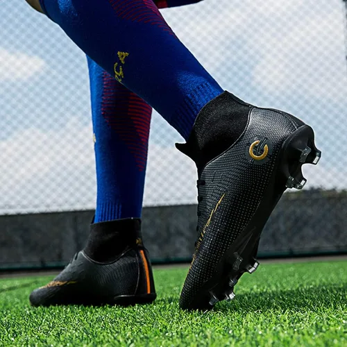 Miniatura 6 de LIAOCXF Botas de fútbol para hombre zapatos de fútbol profesionales zapatos de competiciónentrenamiento para niños