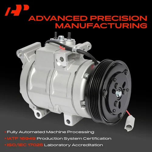Miniatura 4 de A-Premium Compresor de aire acondicionado con embrague compatible con Mazda 3 2.0L 2010-2013, 3 Sport 2.0L 2010-2013, con compresor HCC-HS18N, 5