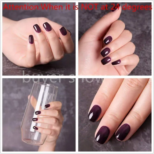 Miniatura 3 de Esmalte de uñas de gel térmico camaleón de 0.3 fl oz, esmalte de uñas LED UV que cambia de color 02