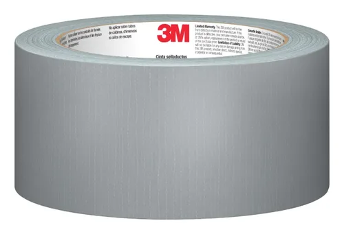 Miniatura 2 de 3M Cinta adhesiva básica, 1.88 pulgadas x 55 yardas, 1 rollo, Cintas adhesivas plateadas de desgarro manual para reparaciones temporales, uso