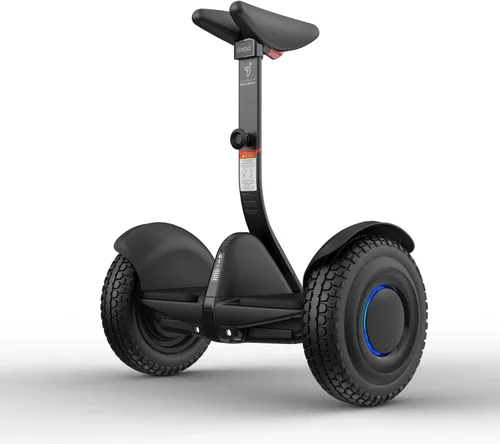 Segway Ninebot S2 - Patinete eléctrico de autoequilibrio, velocidad máxima de 11.2 mph, rango de 21.7 millas con altura ajustable, aeropatineta