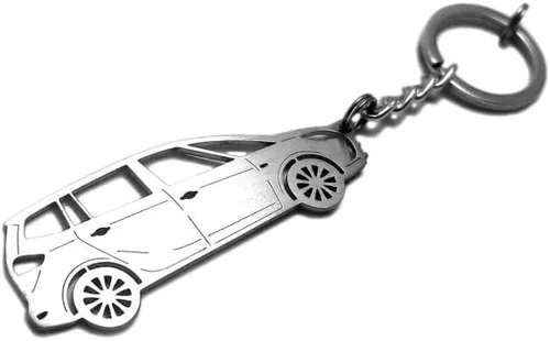 Miniatura 5 de Llavero con anillo adecuado para Opel Zafira C Tourer entusiastas de los automóviles Cadena colgante de llave de acero regalo de automóvil