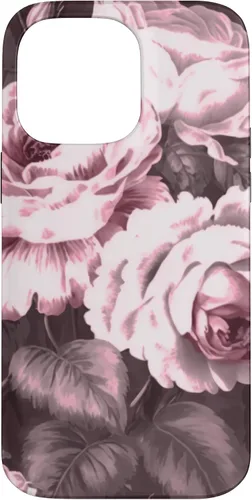 Miniatura 21 de iPhone 16 Vintage Classic Rose Flower Pattern in Pink Case