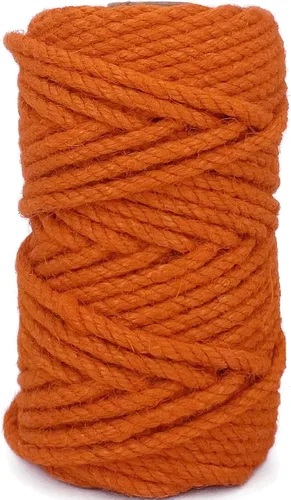 Miniatura 12 de Leecogo Cuerda de yute de 4.5 mm 30 metros de cuerda natural para manualidades, macramé, bricolaje, postes para gatos, reparación y recuperación