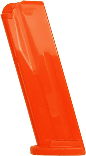 Miniatura 34 de American Safety Trainers - Revistas de entrenamiento de polímero sólido no funcionales, color naranja resplandeciente, fabricado en Estados Unidos