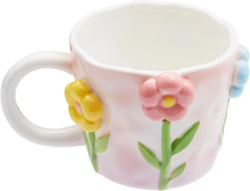 Miniatura 22 de Taza de cerámica de Narval con animal 3D oculto en el interior, taza de 12 oz con figura de dibujos animados hecha a mano, linda taza sorpresa