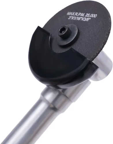 Miniatura 7 de Amoladora angular neumática, herramienta de corte neumática de 18000RPM 90PSI, máquina de corte de 3 "/75 mm con mango largo para pulido, corte
