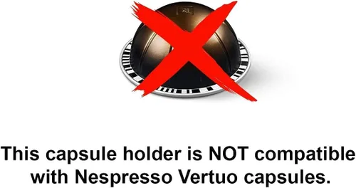 Miniatura 2 de Demi's Home Soporte magnético para cápsulas de café Nespresso Originales, apto para ser montado en el refrigerador (transparente)