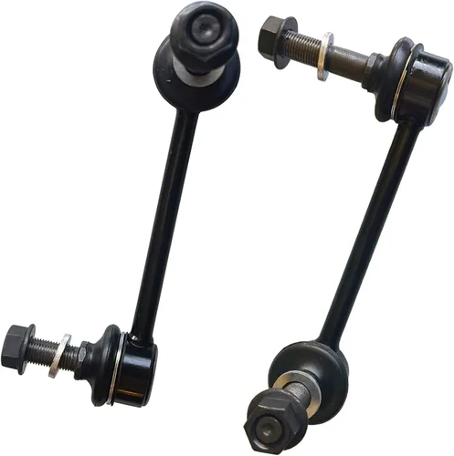 Miniatura 27 de 2 paquetes de kit de enlace de barra estabilizadora Compatible con Jeep TJ 1997-2006, enlace de barra antivuelco delantera Compatible con Jeep