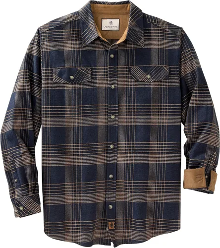 Miniatura 30 de Legendary Whitetails - Camisa de franela para hombre de manga larga con botones, ajuste relajado