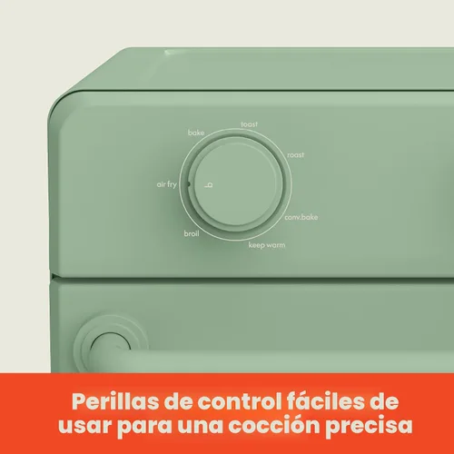 Miniatura 3 de bella Horno tostador Air Fry, 7 opciones de cocción preestablecidas, bandejas con revestimiento EverGood incluidas aptas para lavavajillas, apagado