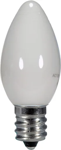 Miniatura 18 de Satco S9176 LED T6 Frost 2700K Bombilla base de candelabro, 0.8W