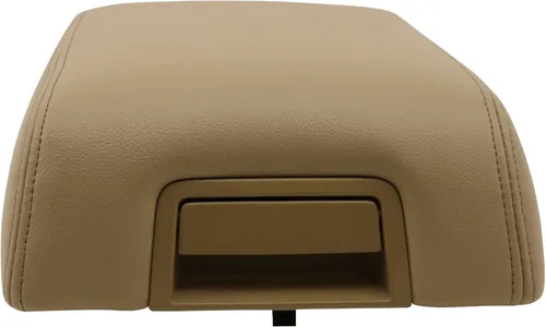 Funda de repuesto para consola de reposabrazos Lariat 2004 2005 2006 2007 2008 F150 Lariat vinilo marrón, funda para lidcover, regular