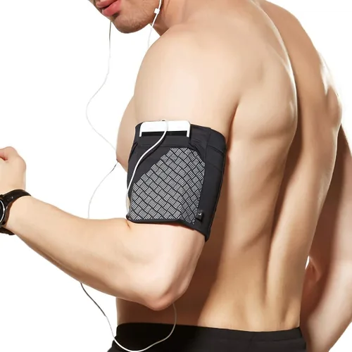 Brazalete deportivo universal para todos los teléfonos. Brazalete para teléfono celular para correr, fitness y entrenamientos de gimnasio (iPhone