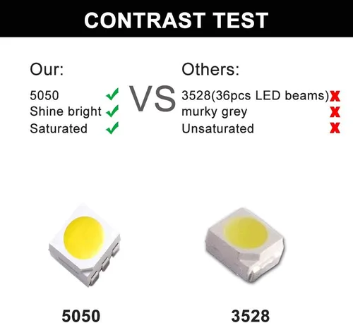 Miniatura 4 de Luz trasera para automóvil, tira de luces LED de circulación diurna para puerta trasera de 12 V con freno y señal de giro para autos, SUV, camión