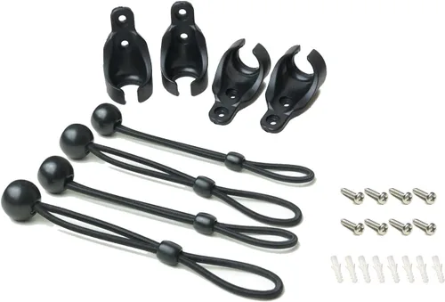 Miniatura 14 de Coolaroo - Kit de amarre de persianas enrollables para exteriores Coolaroo, persianas enrollables para exteriores e interiores y cubiertas de Marrón