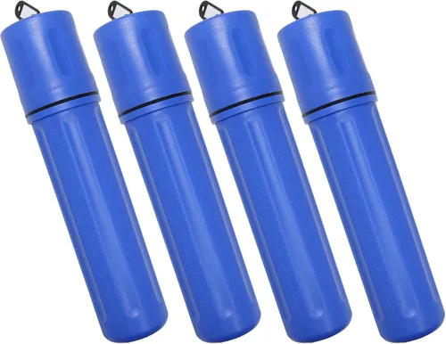 Miniatura 24 de Blue Demon SMAW/Stick Tubo de almacenamiento de electrodos de soldadura, 3 "x 14", impermeable, hermético, naranja, paquete de 1