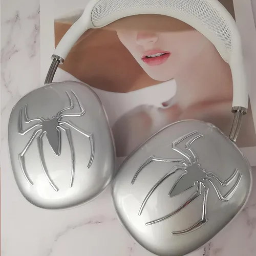 Miniatura 27 de MORWLAT Funda para AirPods Max con Diamantes de Imitación Brillantes Estrellas, Fundas Suaves Bonitas Transparentes y Brillantes para Mujeres