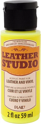 Miniatura 18 de Leather Studio 71411 pintura para piel de color blanco, 2 onzas