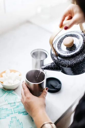 Miniatura 3 de PRESSE by bobble - Vaso de viaje de acero inoxidable con aislamiento y prensa de café francés para preparación sobre la marcha, 13 onzas (negro)