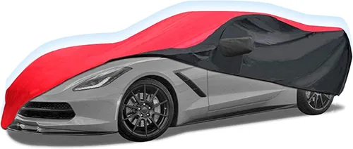 Funda de coche compatible con Corvette C7, Stingray, Z51, Z06, Grand Sport 2014-2019, protección para todo tipo de clima para interiores y