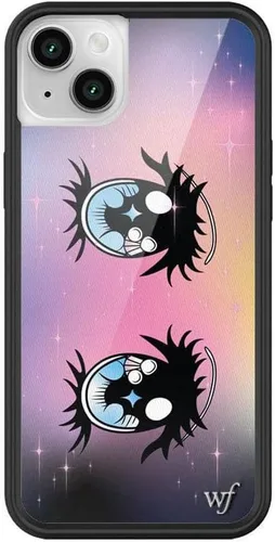 Miniatura 54 de Fundas Wildflower - Realización Par x Devon Lee Carlson, Compatible con Apple iPhone 13/14 Rojo, Ranas, Colaboración - Protector de goma negro