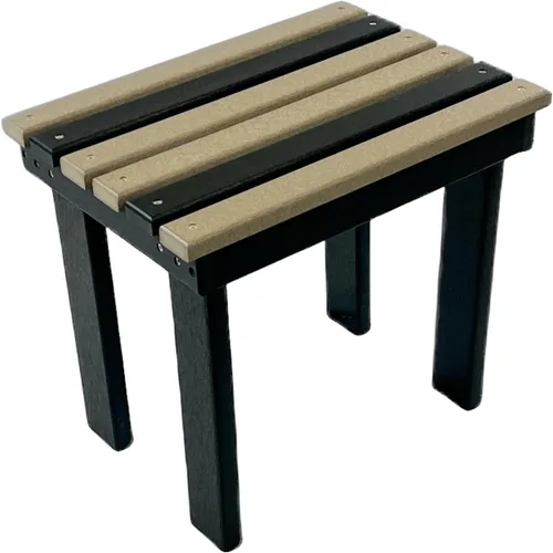 Miniatura 2 de Mesa auxiliar de poliéster para exteriores, calidad premium, precio asequible, amish hecha a mano en los Estados Unidos, resistente a todo