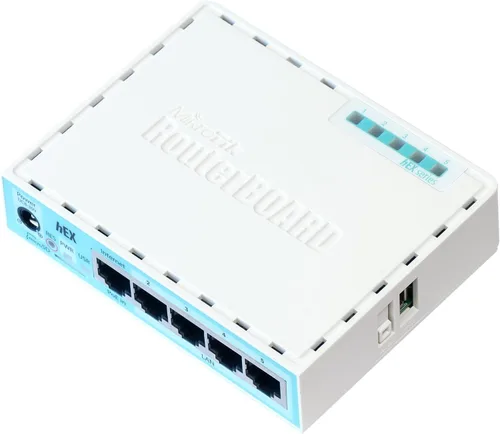 Miniatura 3 de Mikrotik hEX RB750Gr3 Router Gigabit Ethernet de 5 puertos