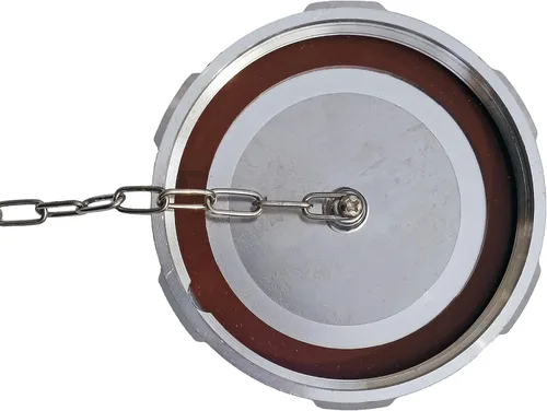 Miniatura 3 de Tapa de combustible diesel de aluminio sin bloqueo nominal de 3 1/2" para internacionales seleccionados