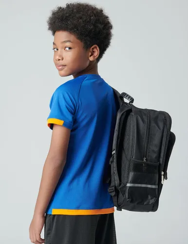 Miniatura 3 de Paquete de 5 camisetas deportivas para niños, camisetas de ajuste seco para niños, camisetas de manga corta, ropa deportiva a granel