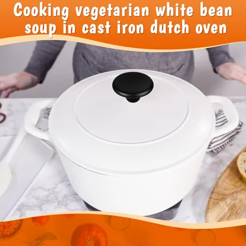 Miniatura 4 de Hotop 4 Juegos de Perillas para Horno Holandés de Acero Inoxidable, Perillas de Repuesto, Mango de Tapa de Olla Compatible con Le Creuset, Aldi